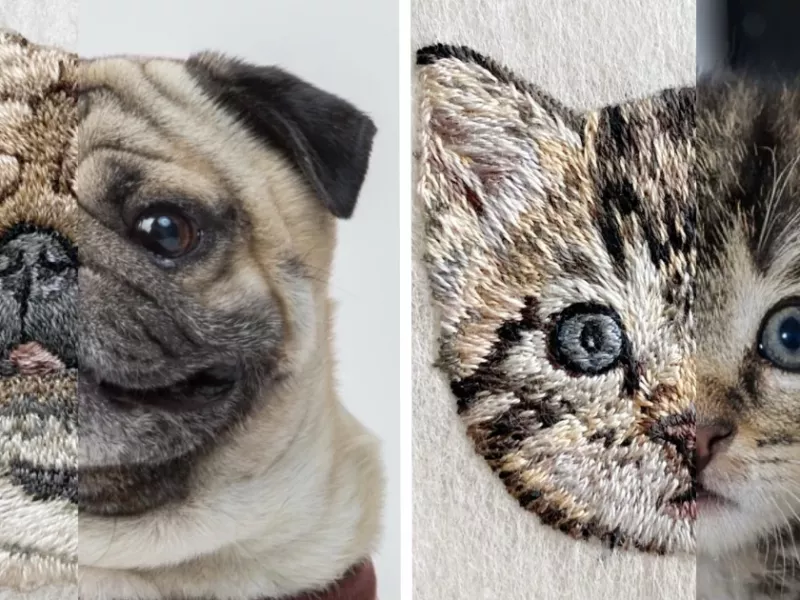 10 حیوان گلدوزی شده با جزئیات باورنکردنی ایجاد شده توسط یوکی ناناتسوکی !