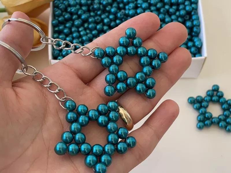 ساخت جاکلیدی ستاره به صورت گام به گام و دست ساز !