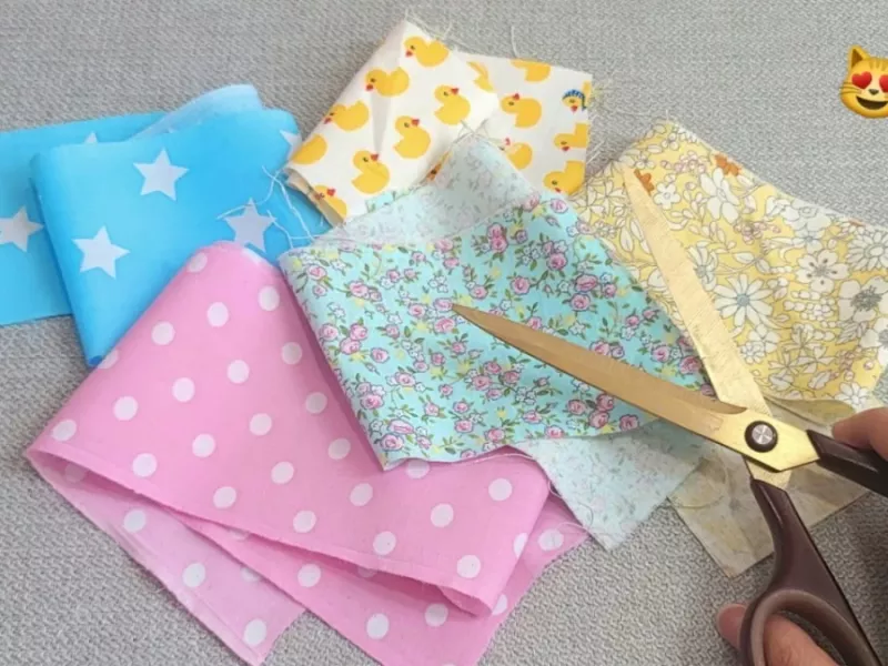 بسیار آسان! من در یک روز 50 تا درست کردم و همه را فروختم! ایده ای عالی با پارچه باقی مانده