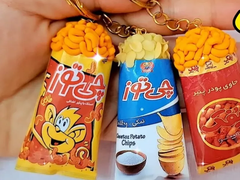 آموزش ساخت وسایل مینیاتوری / آموزش چیپس و پفک مینیاتوری