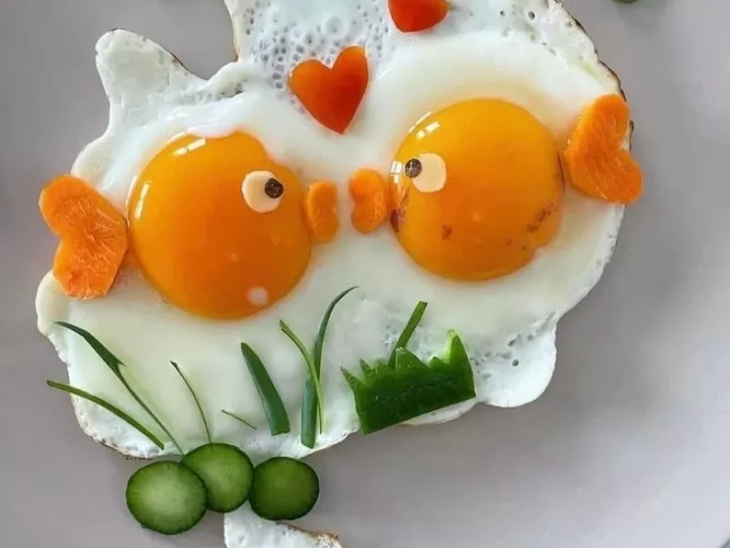 مادر خلاق برای صبحانه تخم مرغ فرزندشو متفاوت تزئین میکنه!