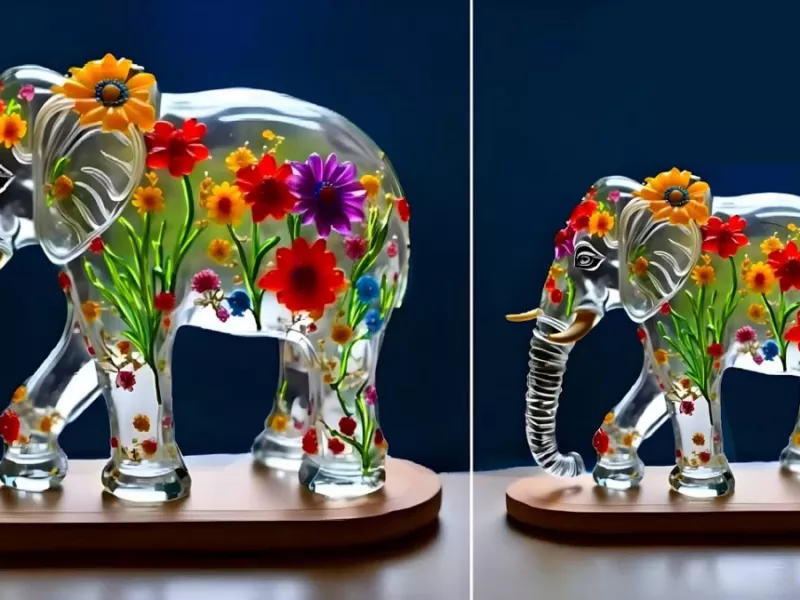 ساخت فیل دکوری فوق العاده زیبا و ارزش با کمترین هزینه !