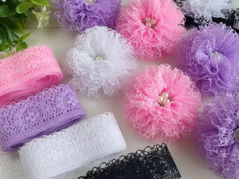 من در روز 20تا از این گلسر های زیبای توری درست میکنم و میفروشم!