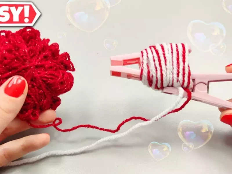 همه کسانی که گیره لباس و نخ دارند باید این را امتحان کنند / این ایده را دوست خواهید داشت