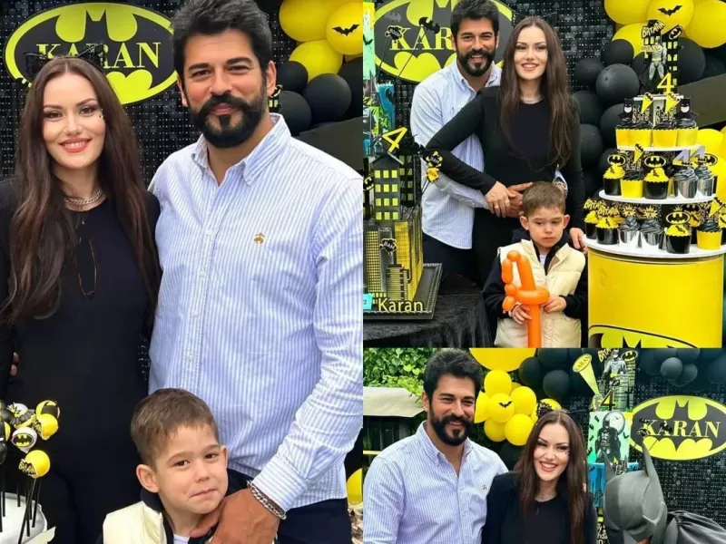 جشن تولد پر زرق و برق 4سالگی پسر فاحریه و بوراک با تم بتمن!