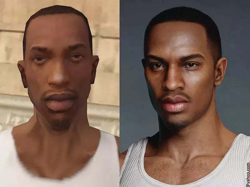 شخصیت های بازی GTA در دنیای واقعی!