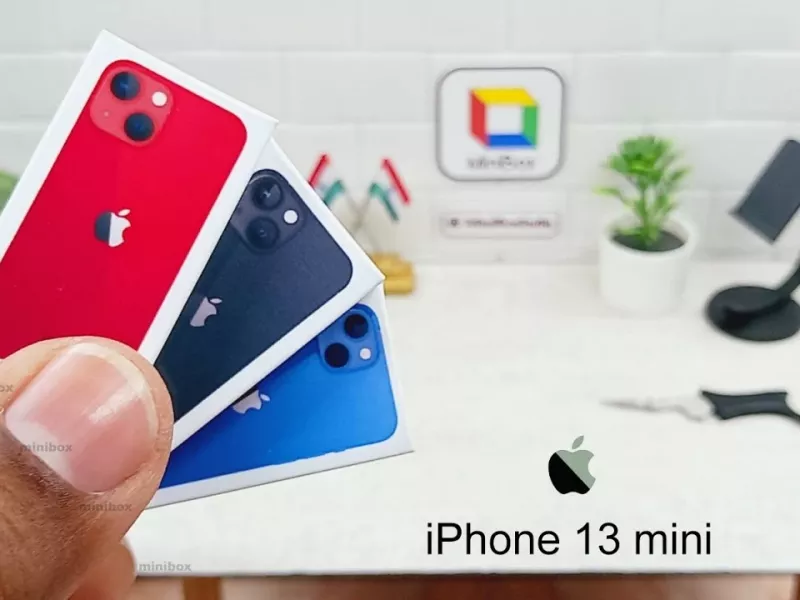 انباکسینگ مینی اپل کاملا واقعی !