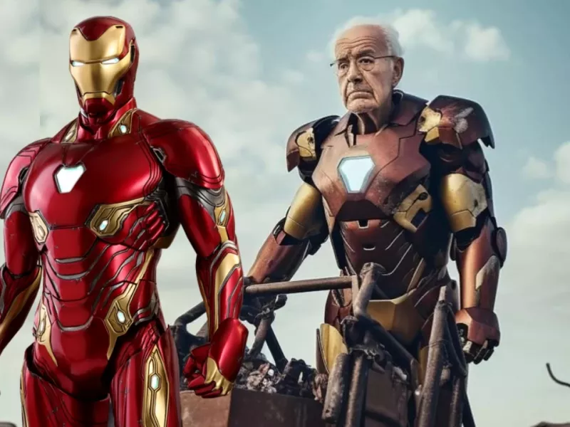 ابرقهرمانان با واکر در سنین پیری!