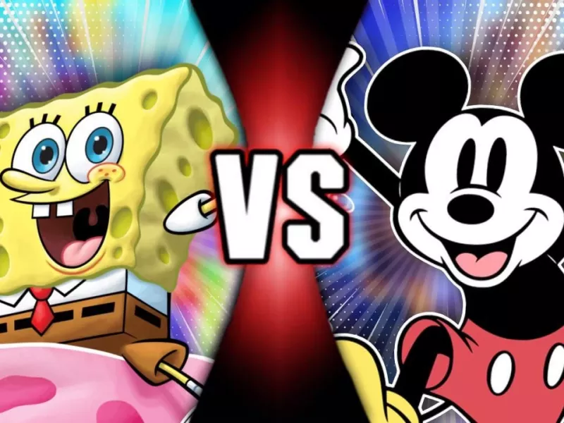 باب اسفنجی و پاتریک در مقابل دانلد داک و میکی ماوس!/برنده این نبرد کیست؟!