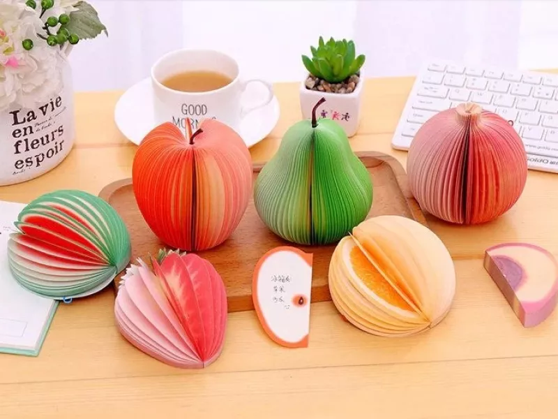 دوست داری برای سال تحصیلی جدید پد یادداشت سه بعدی میوه ای بخری؟!