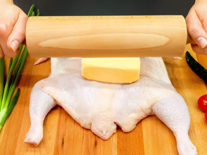 تا این دستور غذا را ندیدید مرغ نپزید / توسط یک سرآشپز از ترکیه درست شده است!