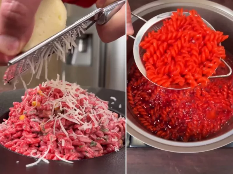 سالاد ماکارونی خوشرنگ و متفاوت بپز!