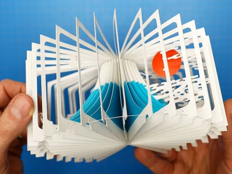 کتاب‌های 360 درجه شگفت‌انگیز ژاپنی!