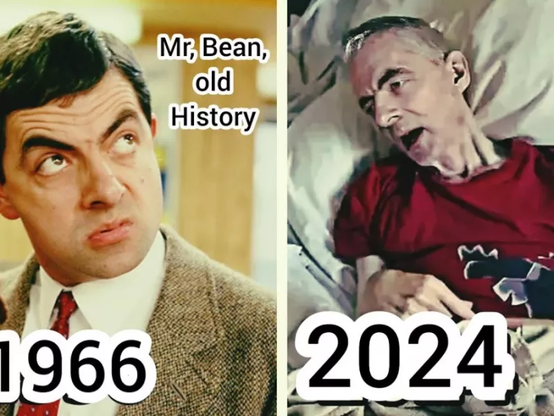 تصاویر مستر بین روآن اتکینسون از سال 1966 تا 2024 !