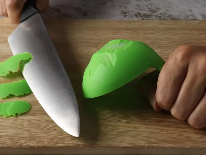 (ویدیو) استاپ موشن درست کردن سالاد از وسایل آشپزخونه !