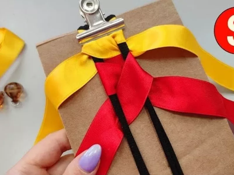 ایده عالی با روبان فوق العاده آسان / چه برای فروش یا استفاده !