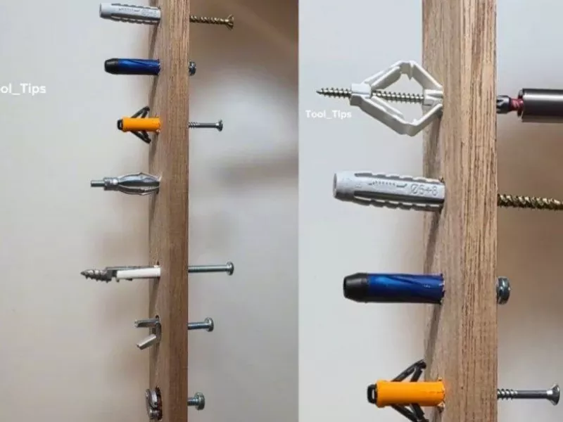 رولپلاک های مختلف وقتی تو دیوار باز میشن این شکلی اند!