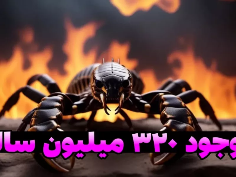 موجود 320 میلیون ساله ! / عقرب موجودی باستانی !