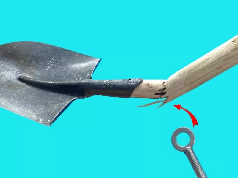 این راز را فقط 1% مردم می دانند! بیل شکسته اکنون تبدیل به یک ابزار مفید می شود!